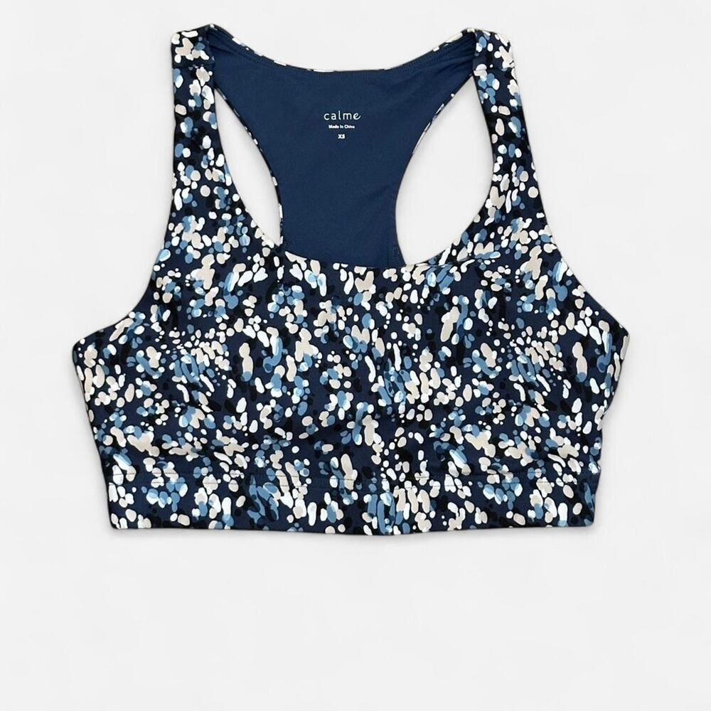 Johnny Was Calme sports bra XSmall padded sporty workout athletic floral